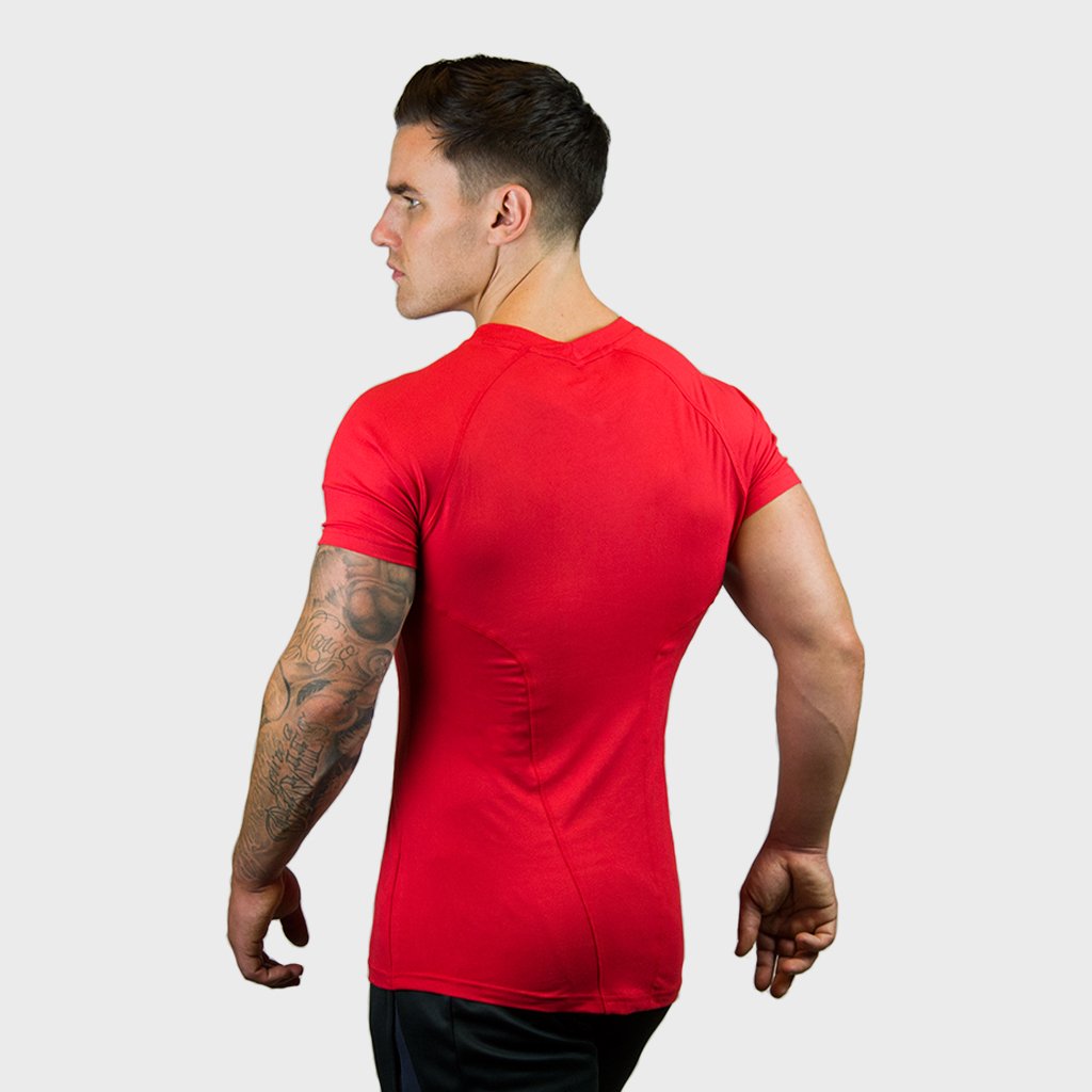 Vibe Body Fit T-Shirt | Red