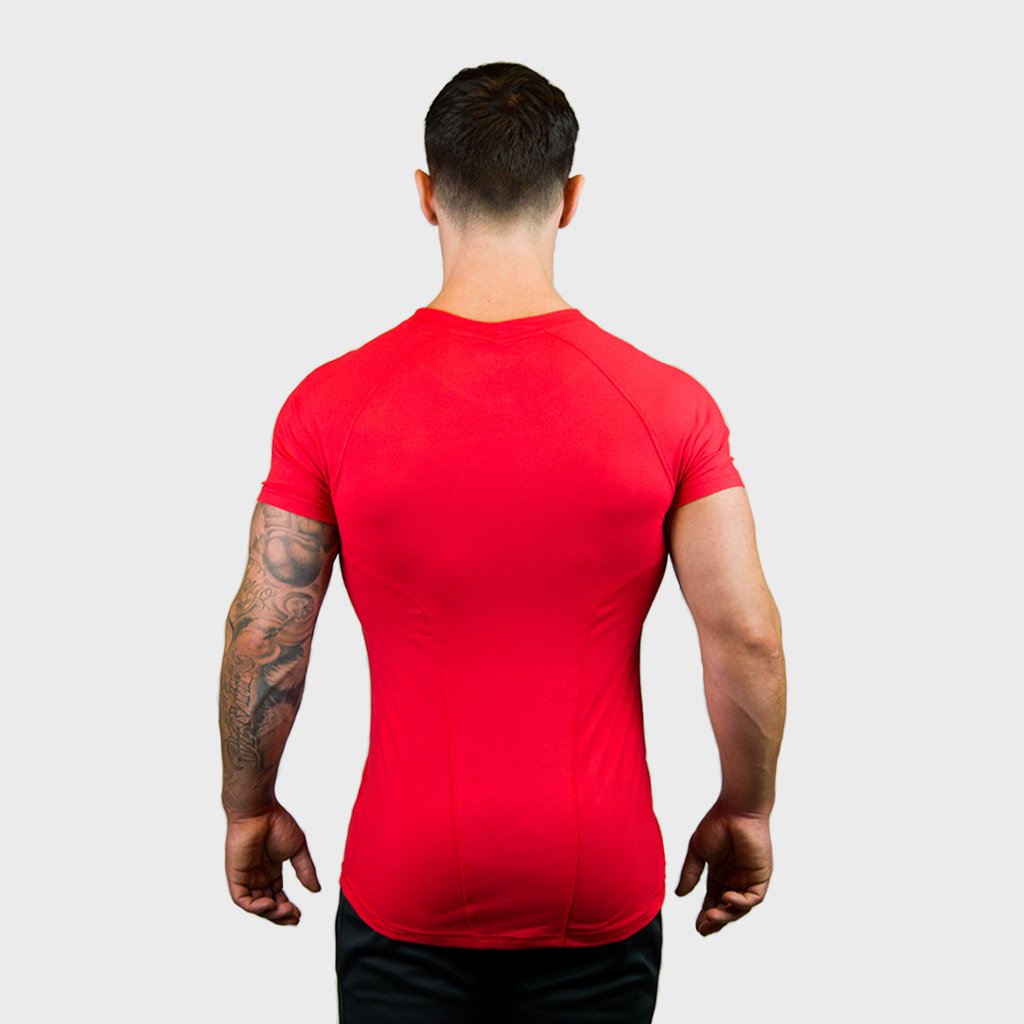 Vibe Body Fit T-Shirt | Red