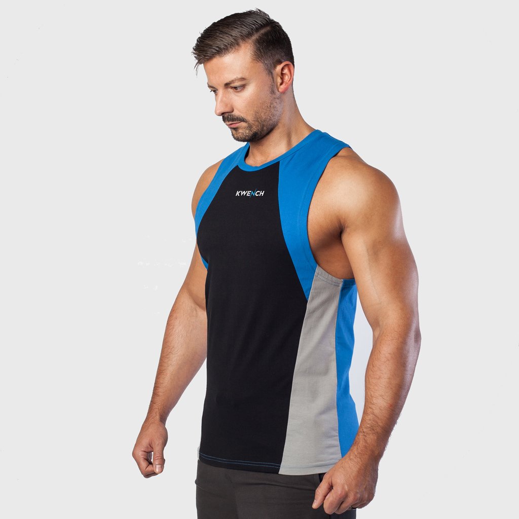 Kwench Mens Gym Vest Tank Stringer