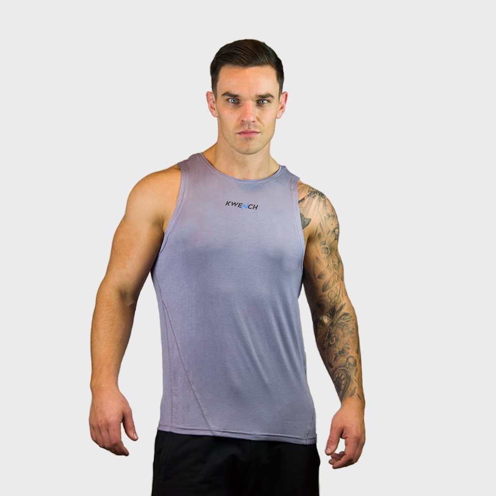 Kwench Mens Gym Vest Tank Stringer Hunk