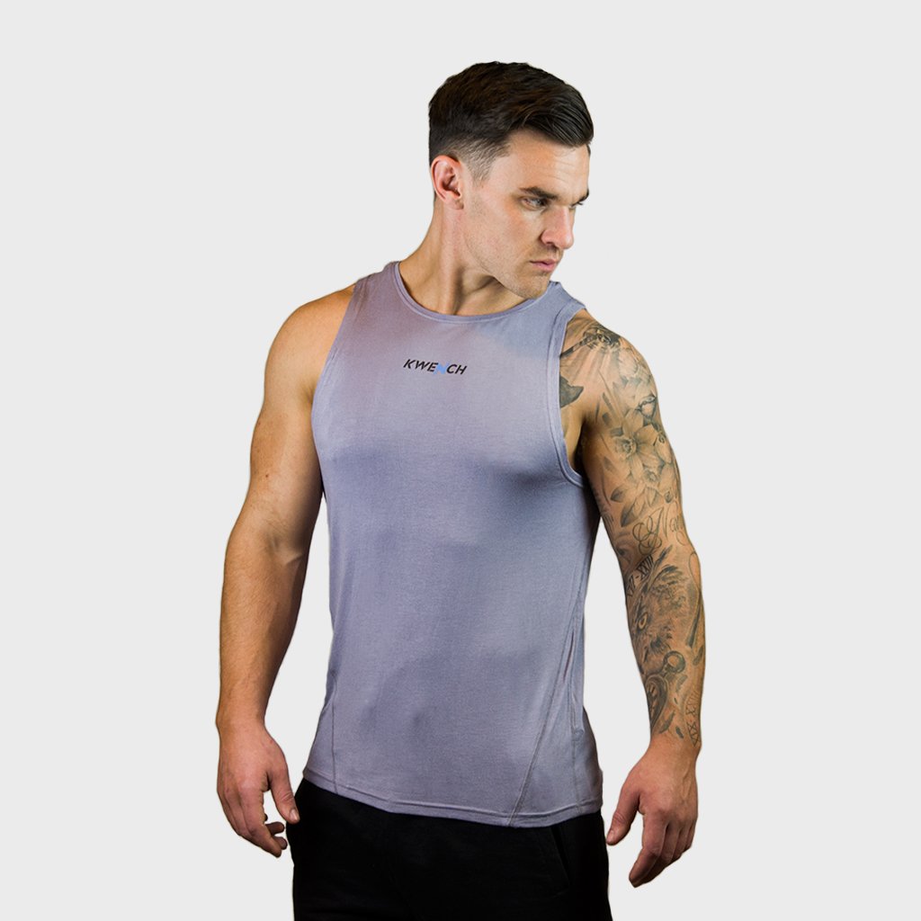 Kwench Mens Gym Vest Tank Stringer Hunk