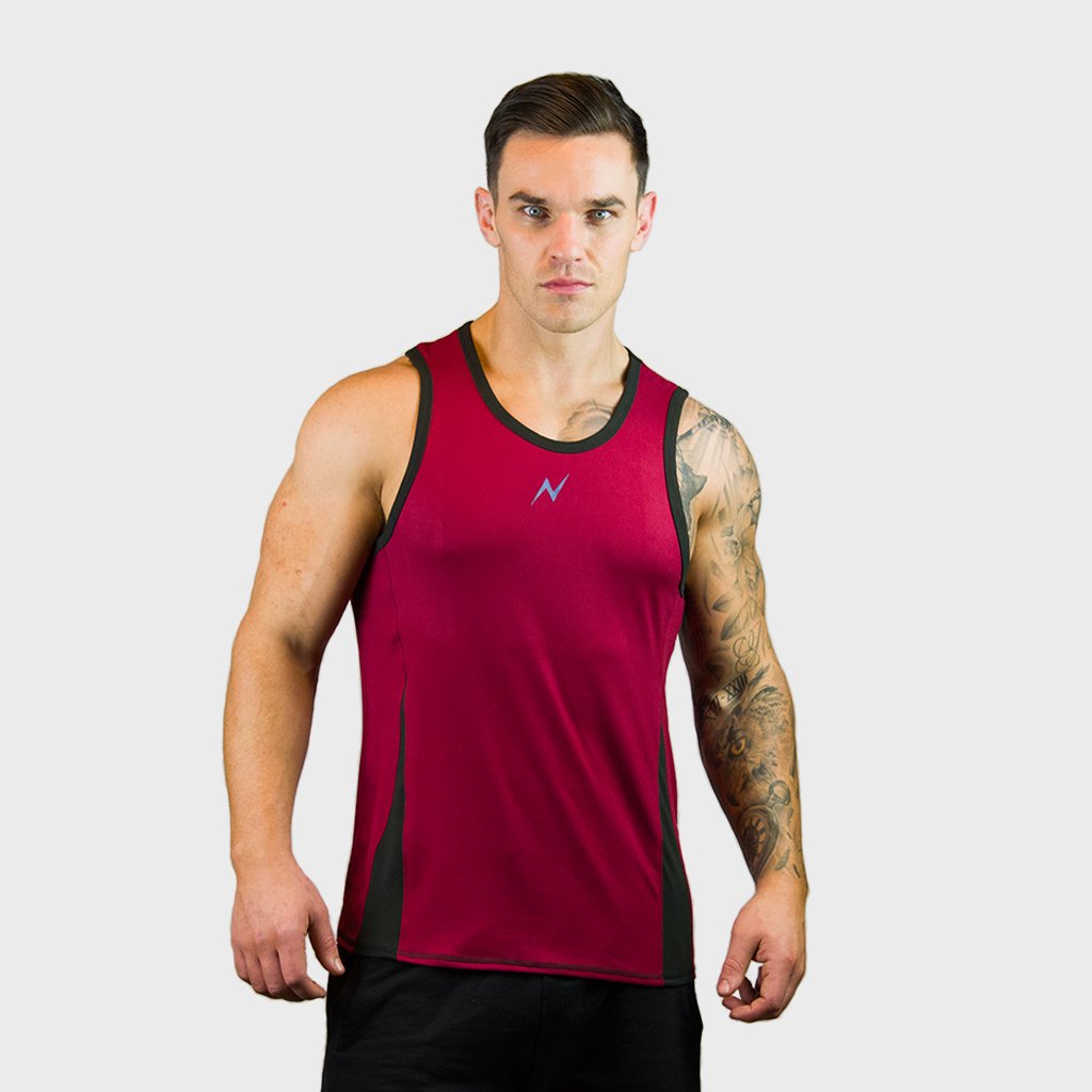 Kwench Mens Gym Vest Tank Stringer Gladiator