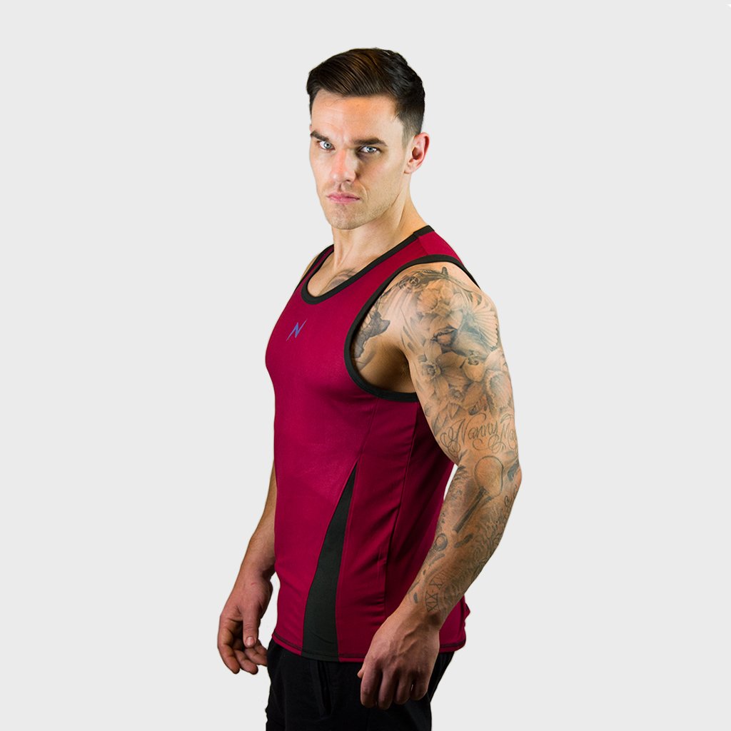 Kwench Mens Gym Vest Tank Stringer Gladiator