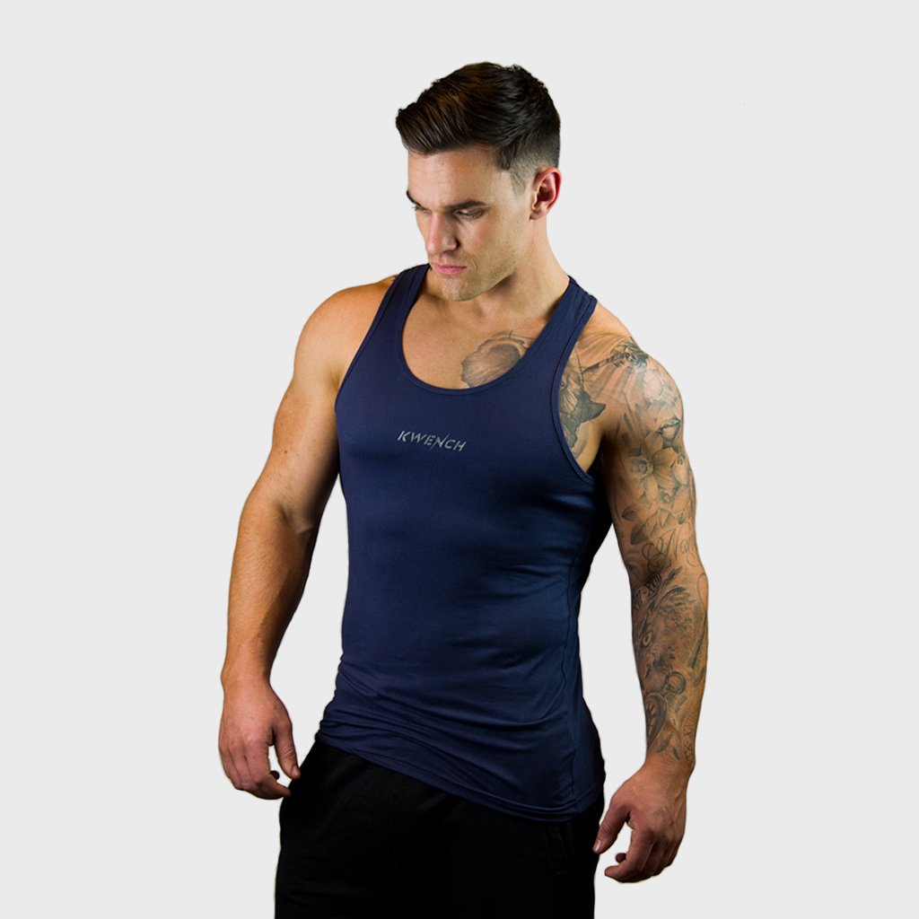 Kwench Mens Gym Vest Tank Stringer Hunk