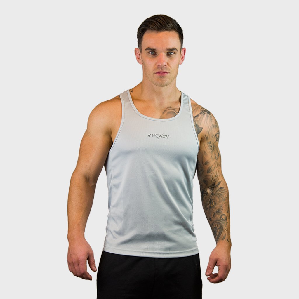 Kwench Mens Gym Vest Tank Stringer