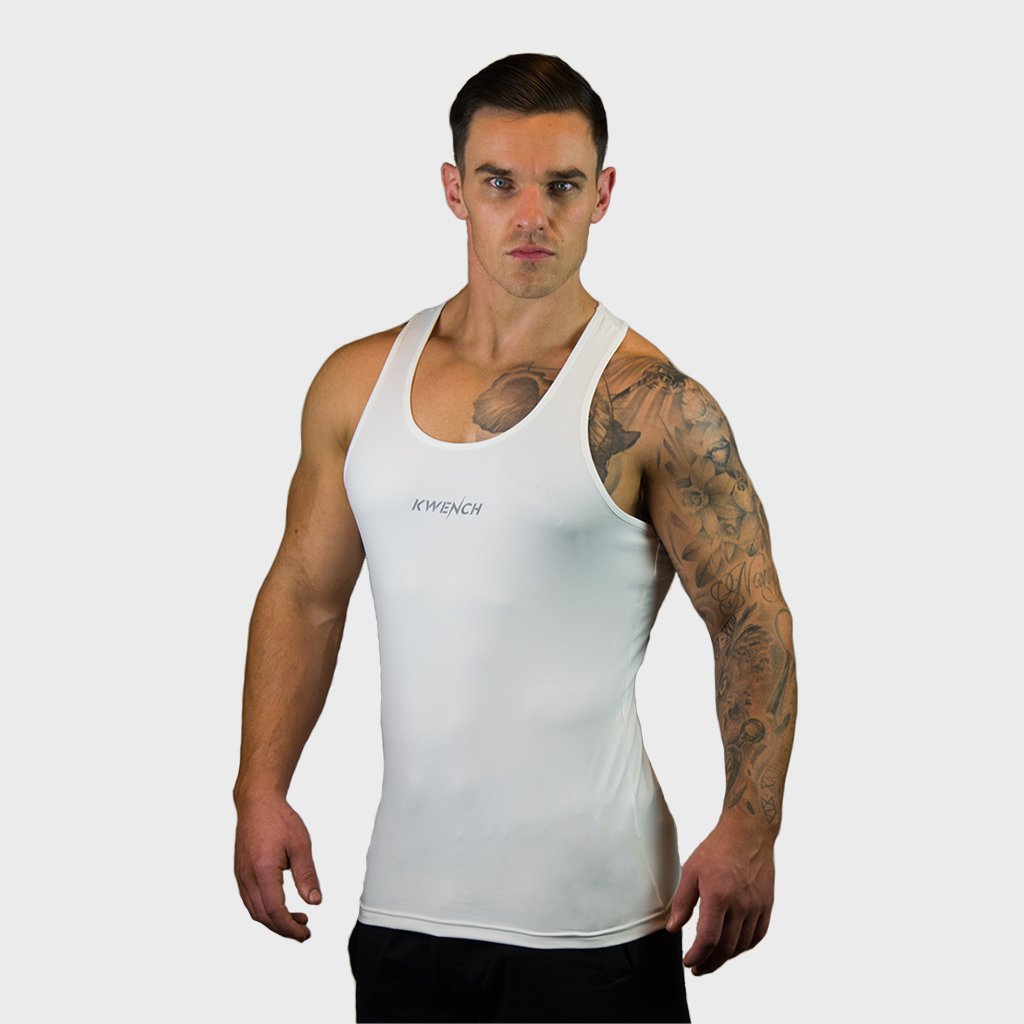 Kwench Mens Gym Vest Tank Stringer Hunk