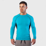 Kwench Mens Long Sleeve moisture wicking Tshirt