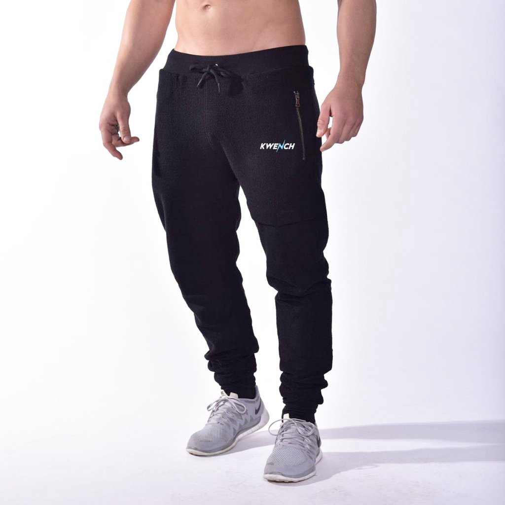 Kwench Mens Gym Track Pants Joggers