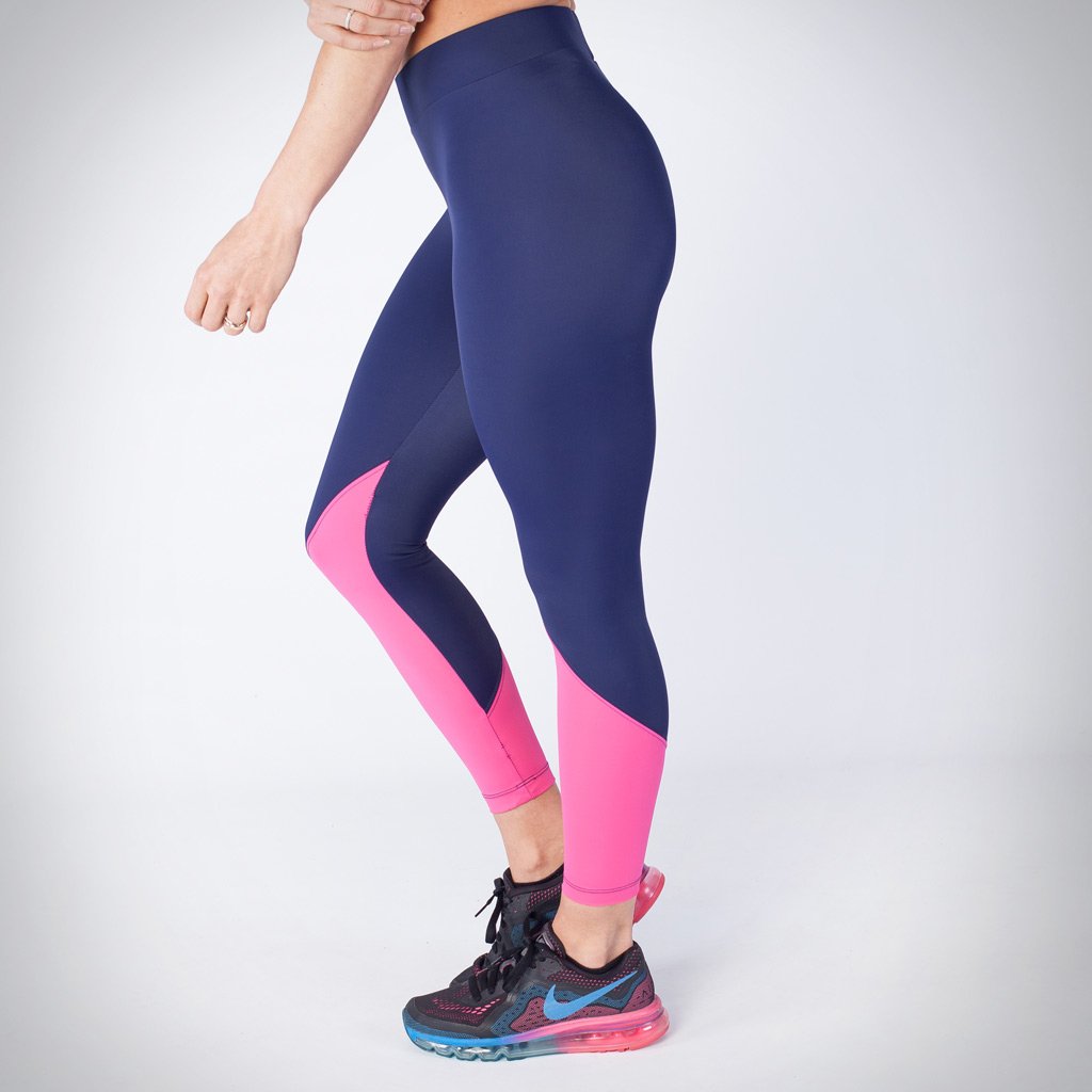 Kwench Womens Crop Gym Fitness Leggings 