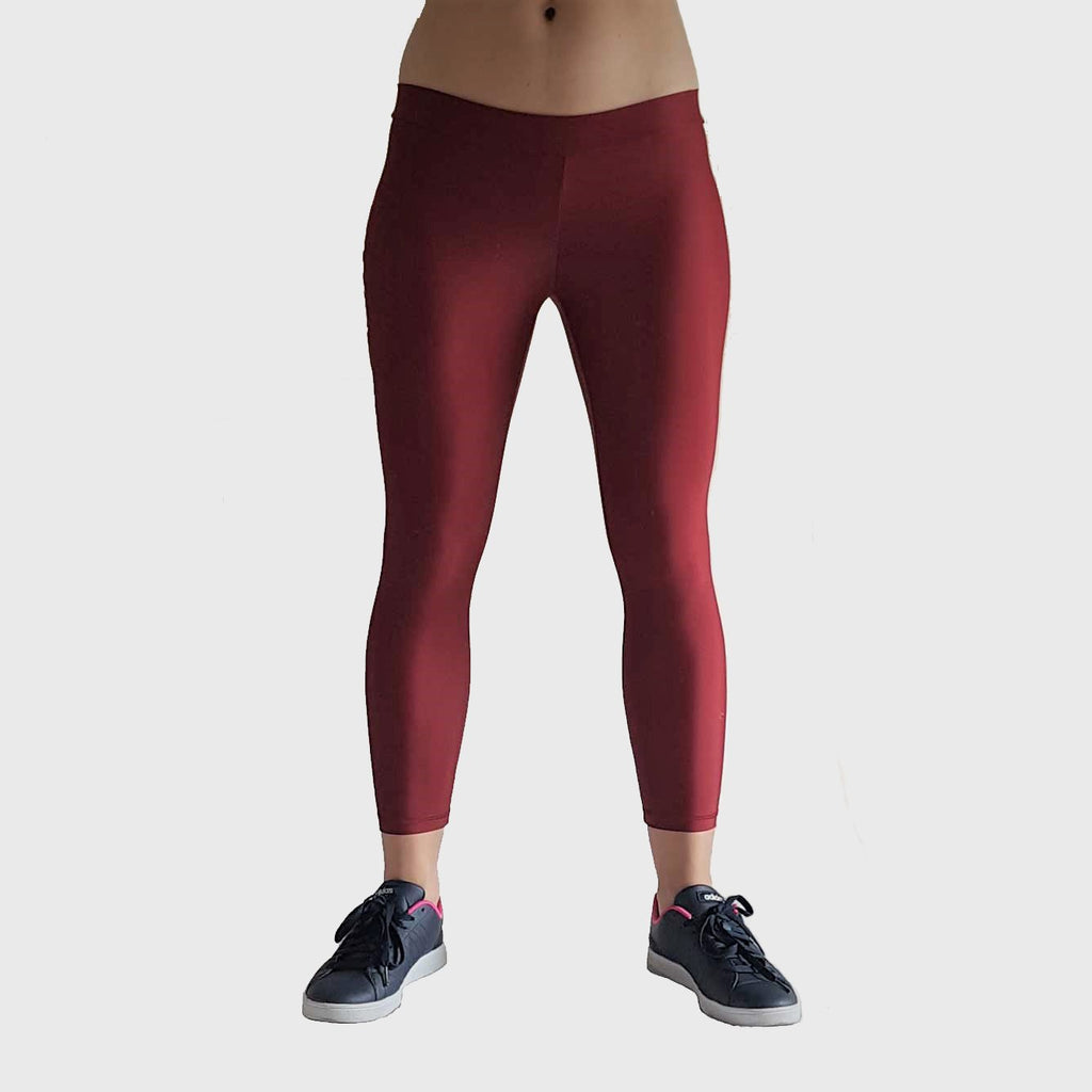 Kwench Womens Crop Gym Fitness Leggings 