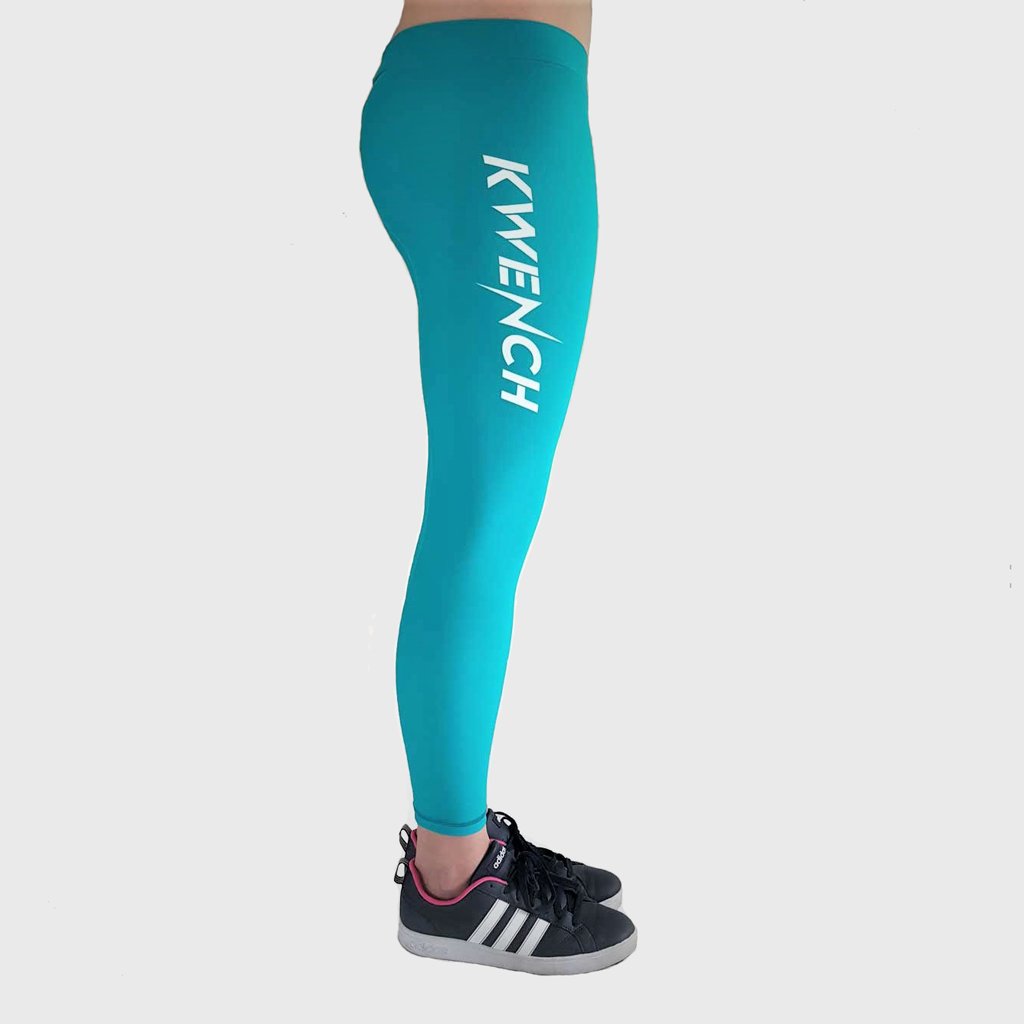 Kwench Womens Crop Gym Fitness Leggings 