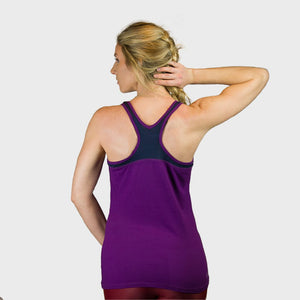 Kwench Womens moisture wicking Gym Vest athleisure Tank Top Thumbnails-3