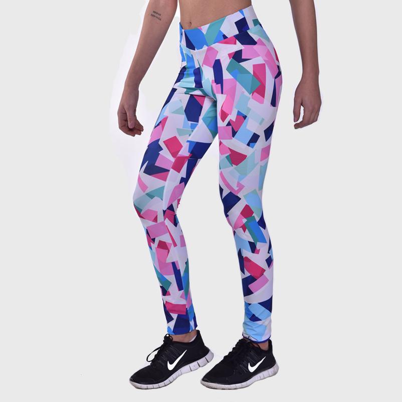 Kwench womens printed gym workout leggings 